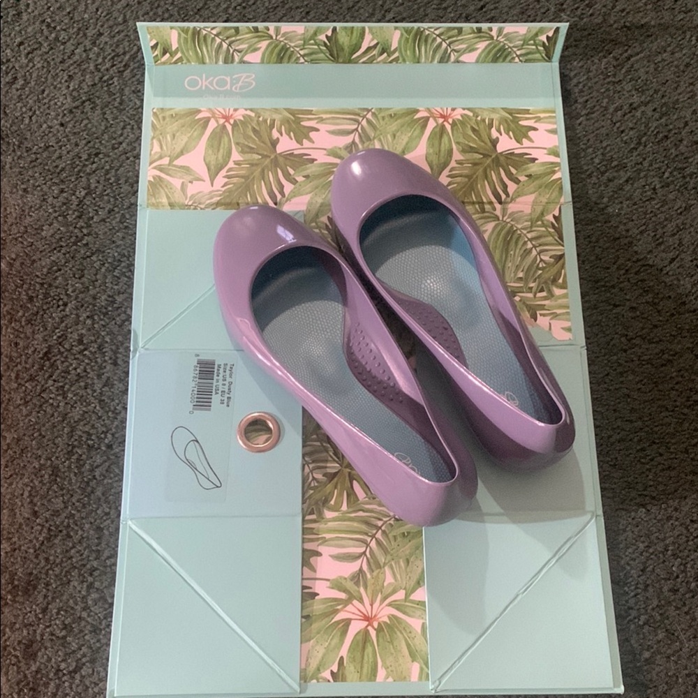 Women's Dusty Blue Flats